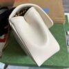 Gucci 739682 GG Marmont Matelassé mini tote bag White