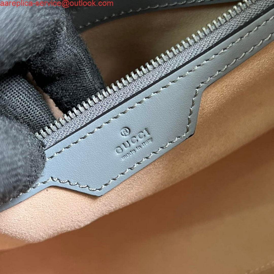 Gucci 675796 GG Marmont medium tote bag Gray