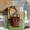 Gucci 702106 Bamboo Mini Handbag Brown