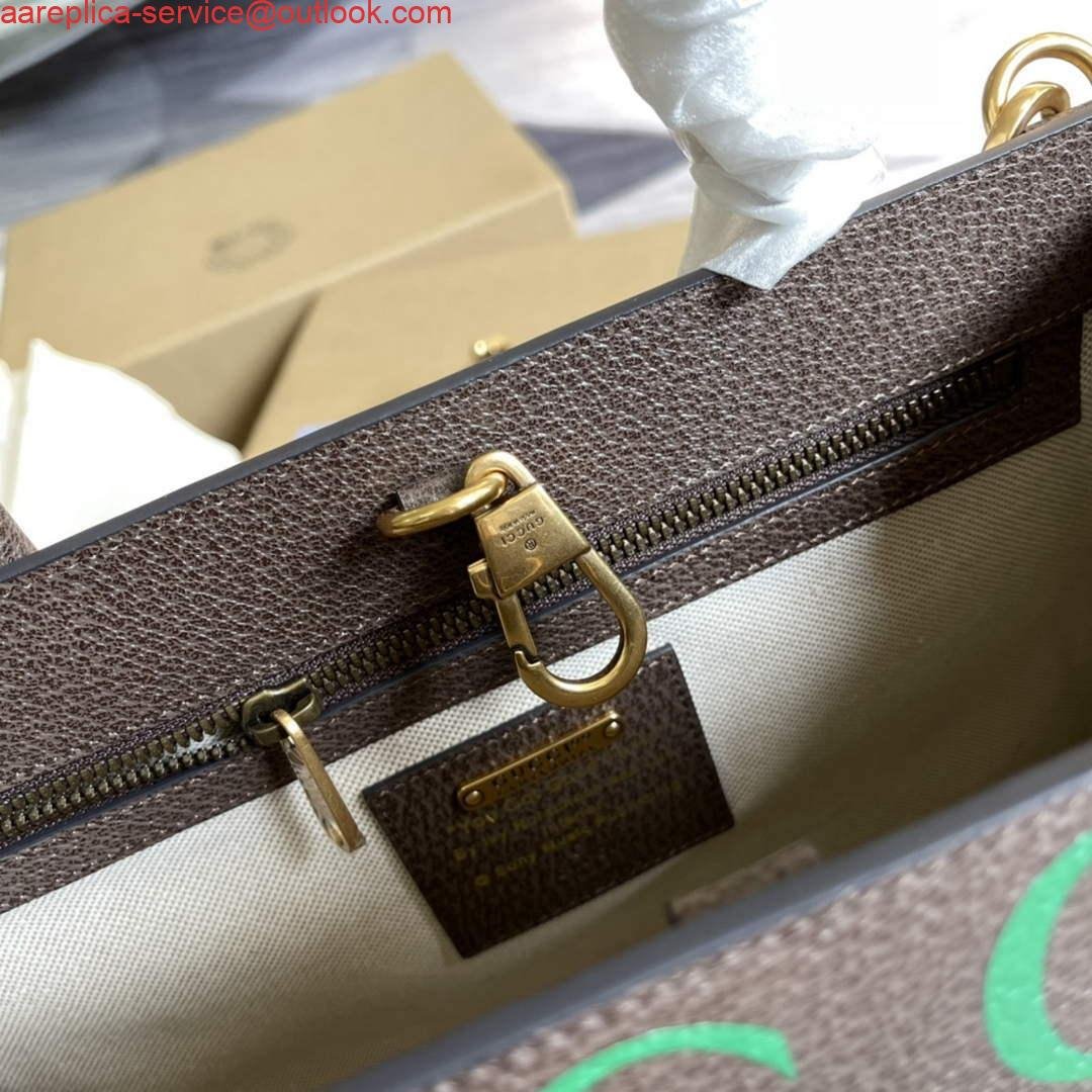 Gucci 680956 Exquisite Gucci Small Tote Bag Brown
