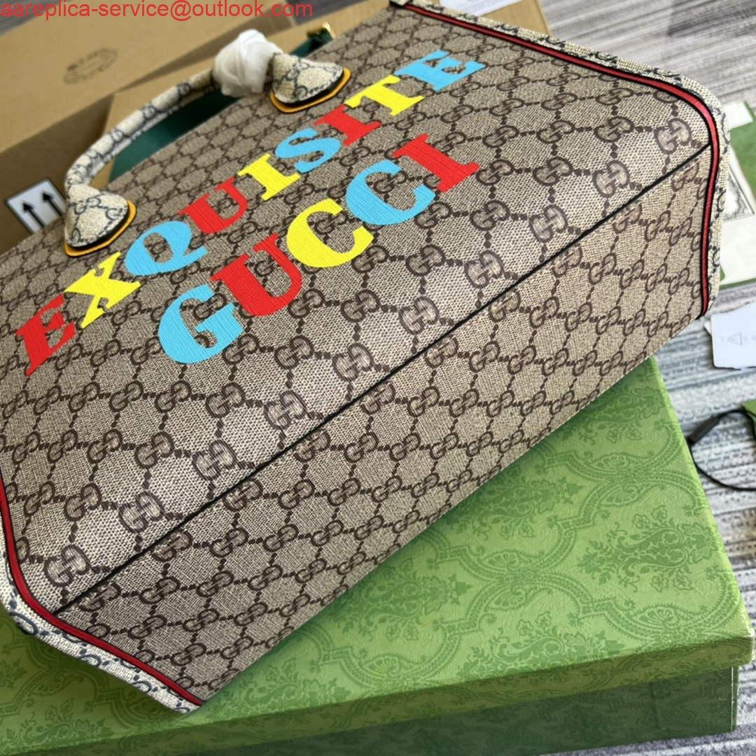 Gucci 680956 Exquisite Gucci Small Tote Bag Beige