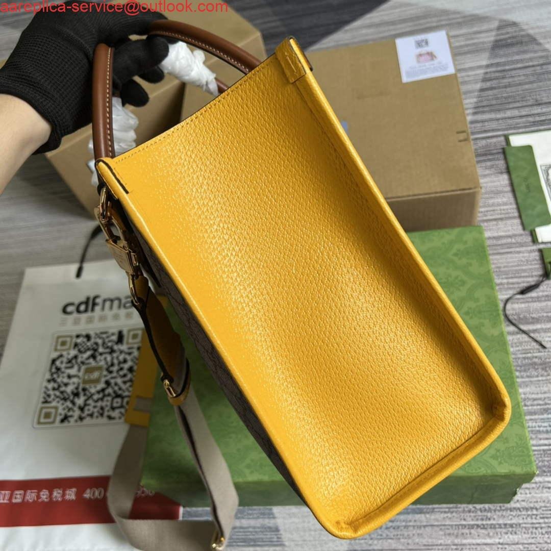 Gucci 680956 Exquisite Gucci Small Tote Bag Yellow