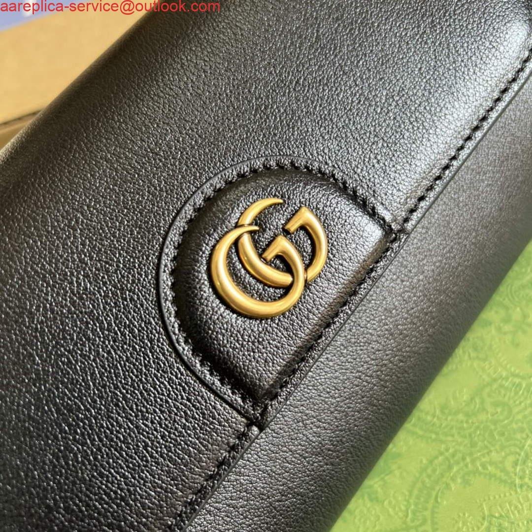 Gucci 675795 Gucci Diana mini shoulder bag Black