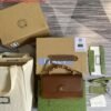 Gucci 675794 Gucci Diana Small Shoulder Bag Brown