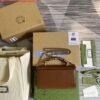 Gucci 675794 Gucci Diana Small Shoulder Bag Brown