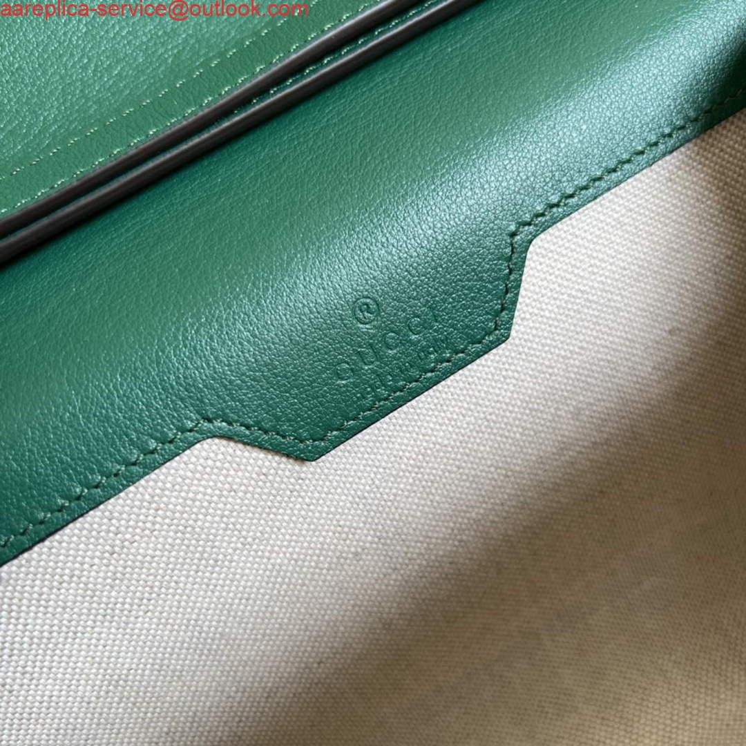 Gucci 675794 Gucci Diana Small Shoulder Bag Green