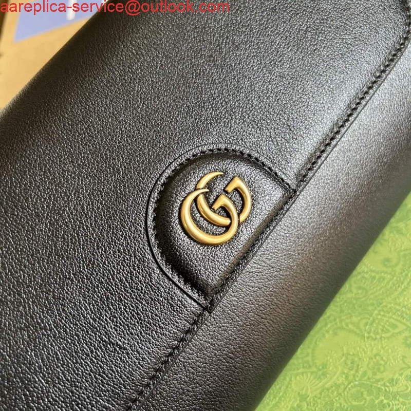 Gucci 675794 Gucci Diana Small Shoulder Bag Black