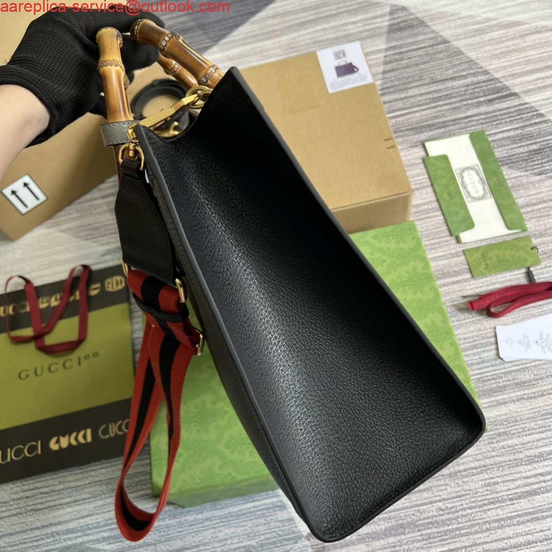 Gucci 678842 Diana medium tote bag Black