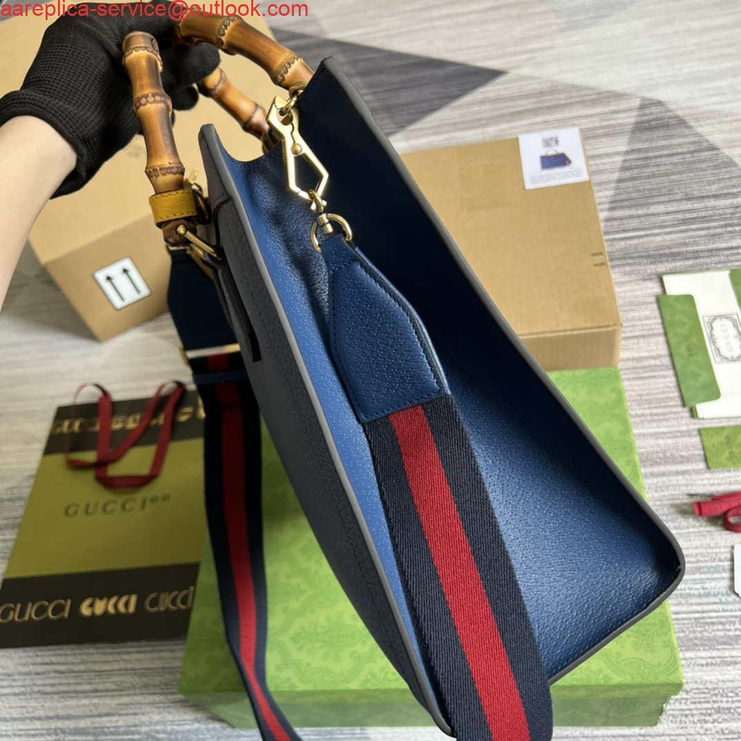 Gucci 678842 Diana medium tote bag Blue