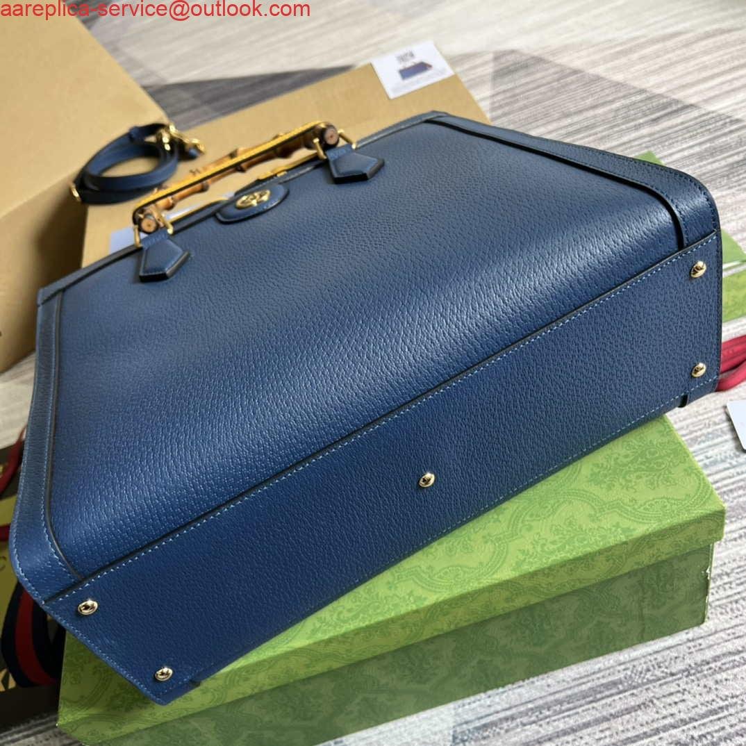 Gucci 678842 Diana medium tote bag Blue