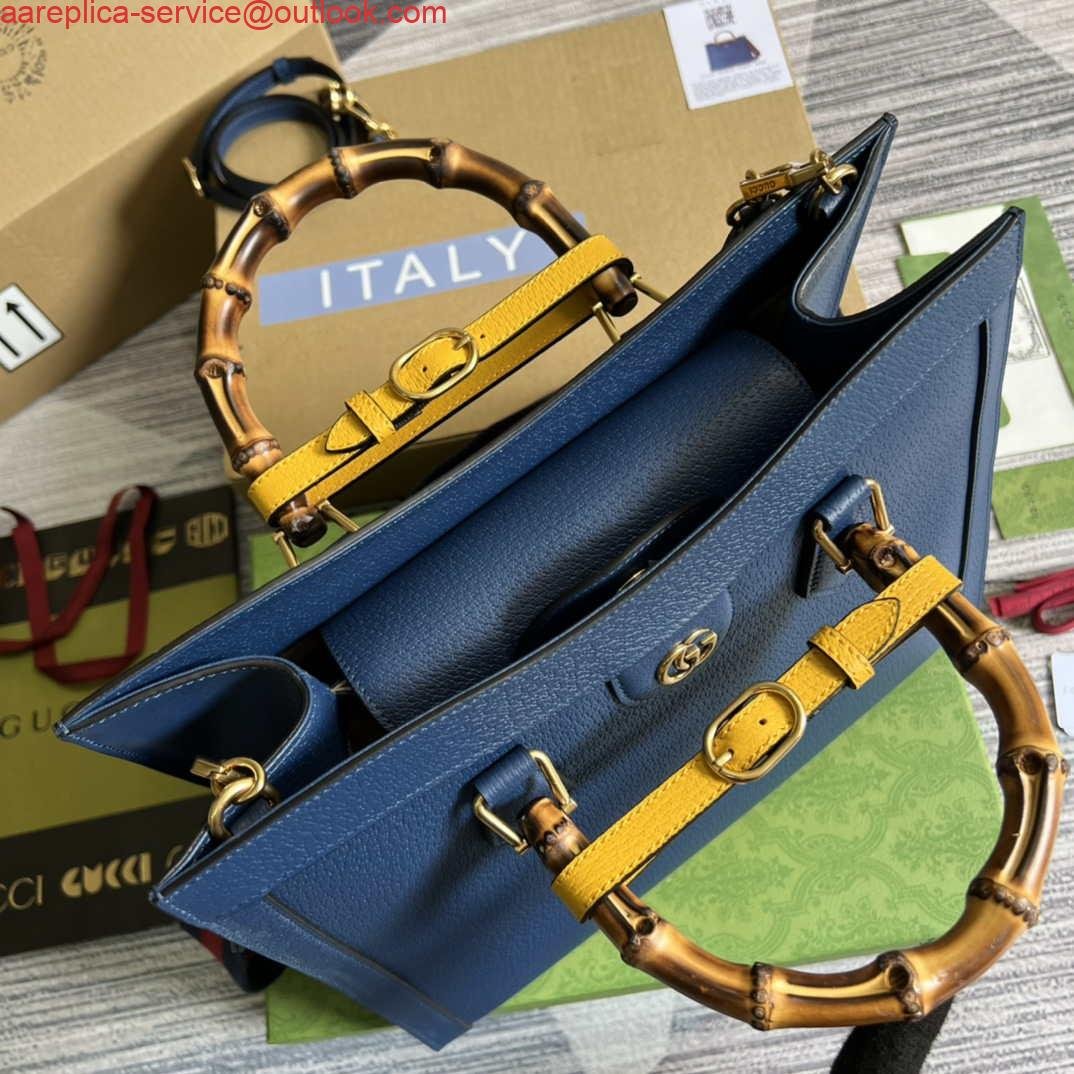 Gucci 678842 Diana medium tote bag Blue