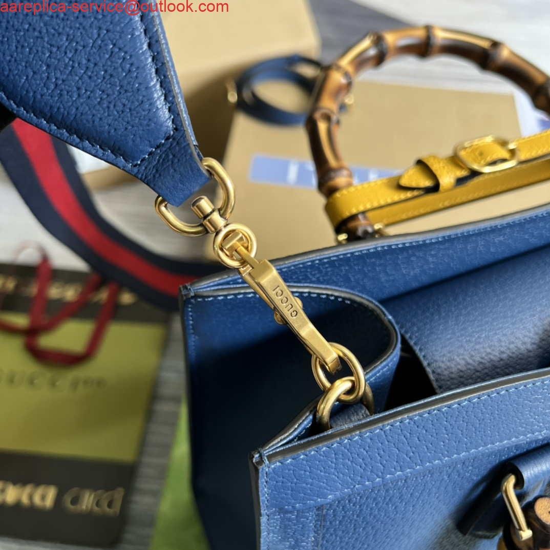Gucci 678842 Diana medium tote bag Blue