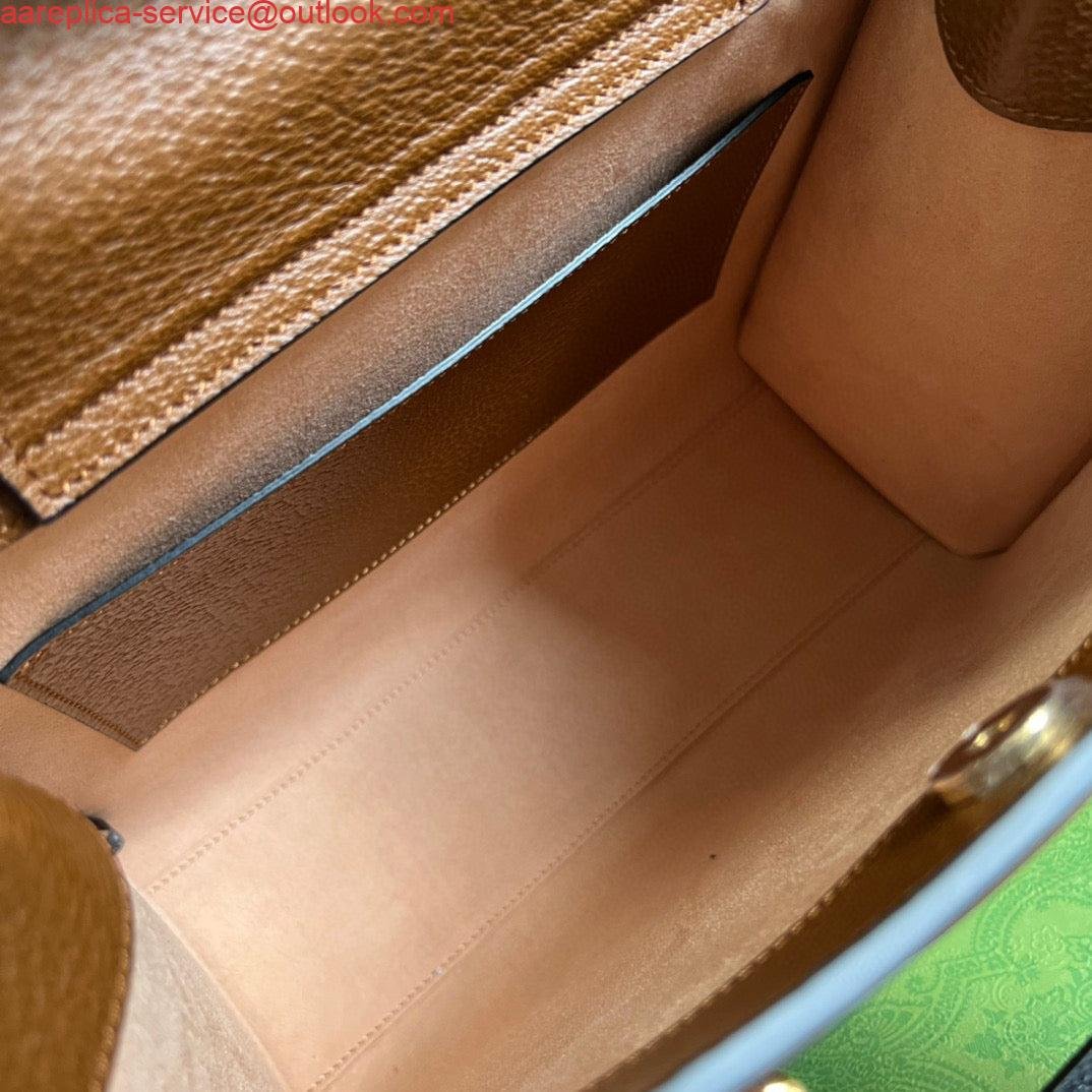 Gucci 702721 Diana Small Tote Bag Brown leather