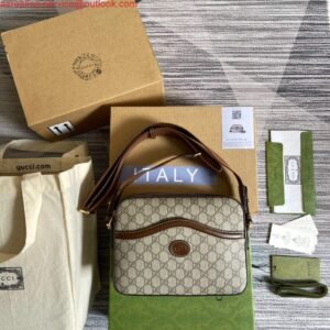 AAA+ Replica Gucci Perfect Web Gg Print Cross Body Bag 564582