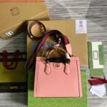 Gucci 702721 Diana Small Tote Bag Pink