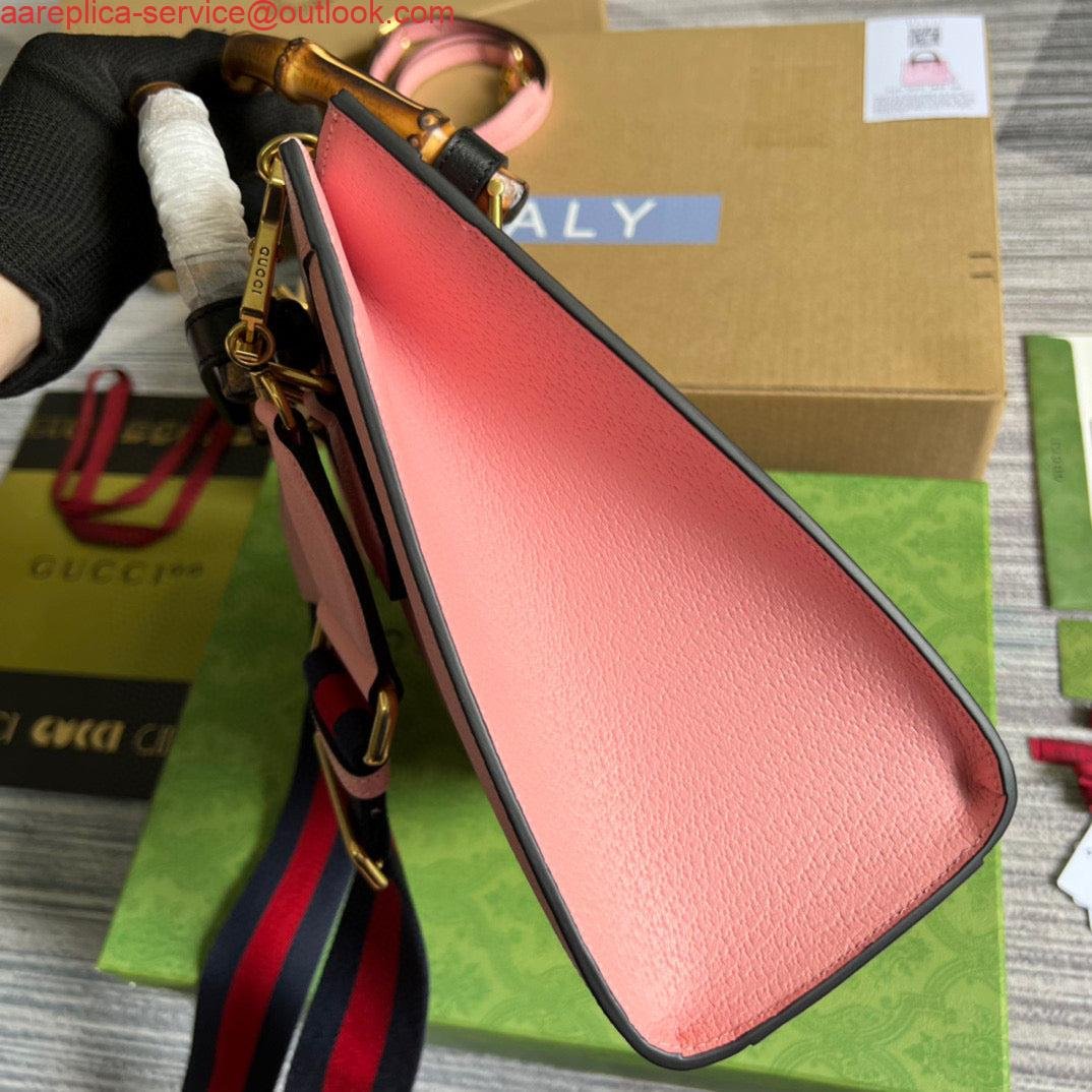 Gucci 702721 Diana Small Tote Bag Pink