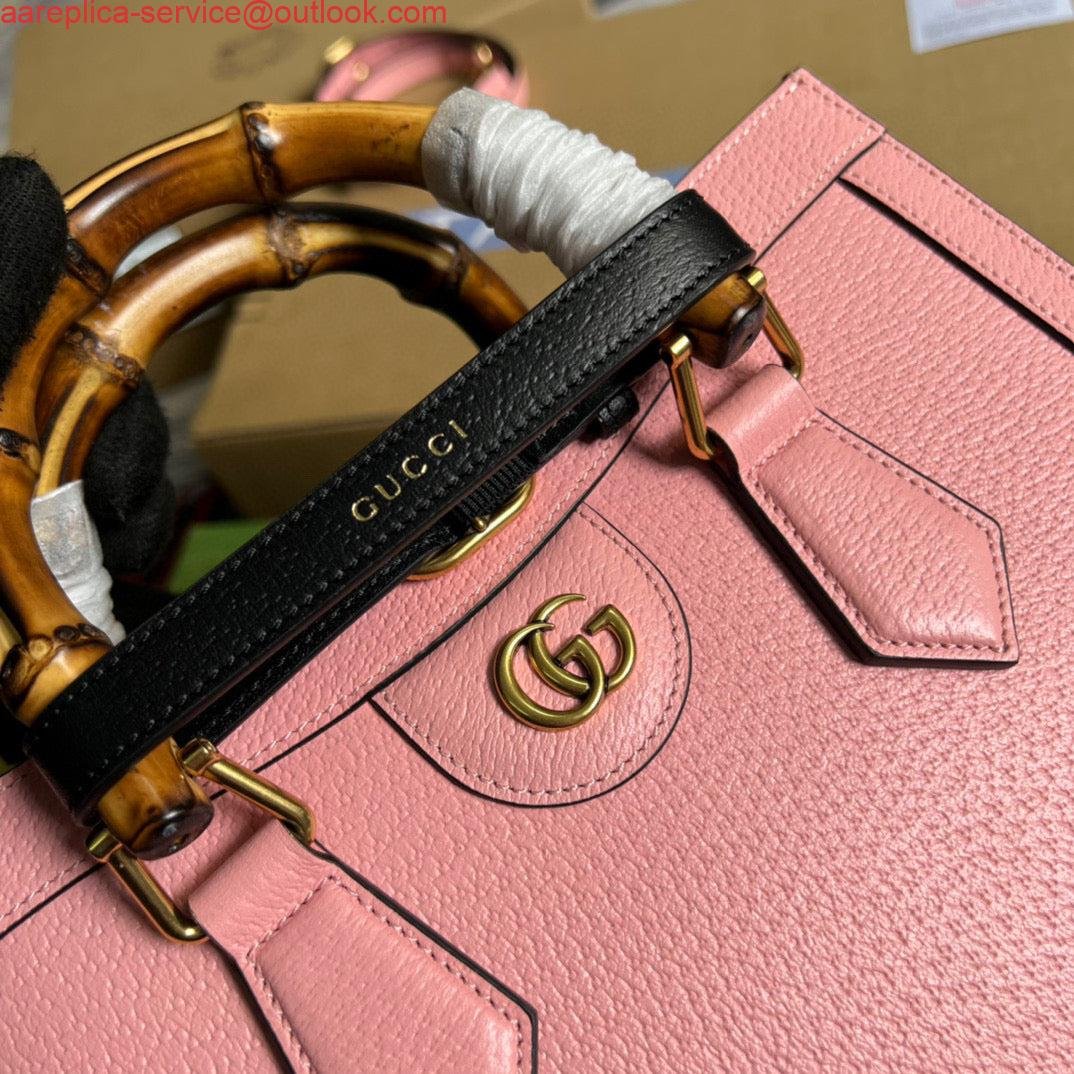 Gucci 702721 Diana Small Tote Bag Pink
