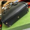 Gucci 702732 Gucci Diana Mini Tote Bag Black leather