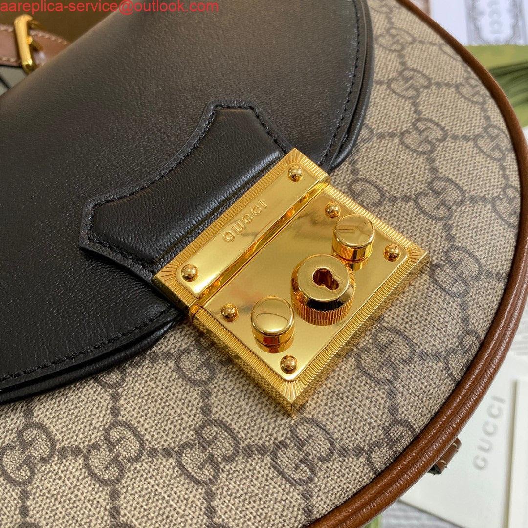 Replica Gucci 644524 Padlock small shoulder bag Black