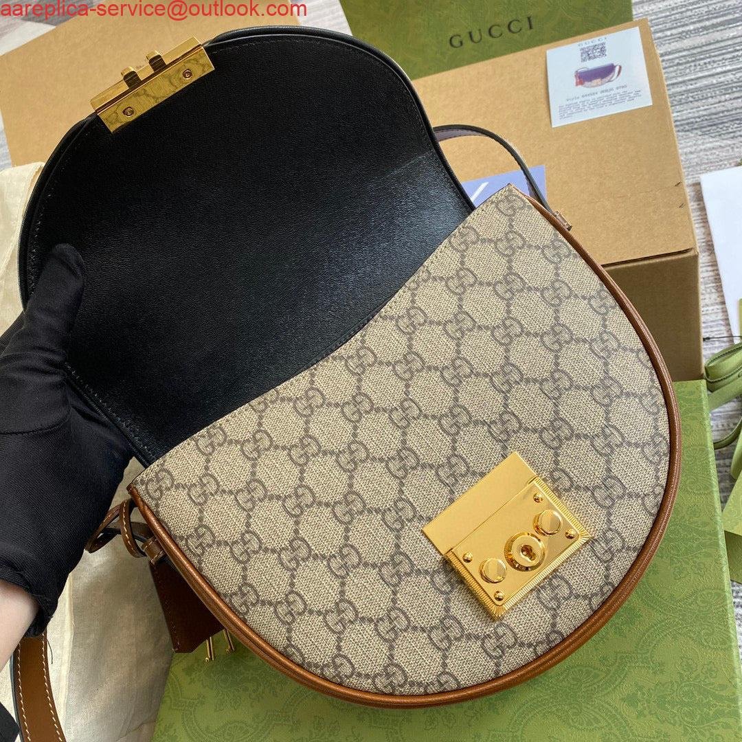 Replica Gucci 644524 Padlock small shoulder bag Black