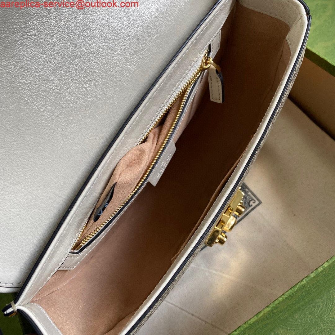 Gucci 644524 Padlock small shoulder bag Beige