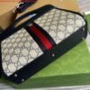 Gucci 693724 Ophidia Small Tote With Web Black