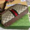 Gucci 693724 Ophidia Small Tote With Web Brown