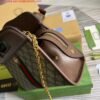Gucci 693724 Ophidia Small Tote With Web Brown