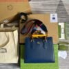 Gucci 702721 Gucci Diana Small Tote Bag Blue