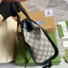 Gucci 547551 Ophidia Small GG Tote Bag Beige Blue