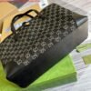 Gucci 631685 Ophidia Medium Tote With Web Black