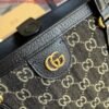 Gucci 631685 Ophidia Medium Tote With Web Black