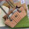 Gucci 681483 GG Marmont small tote bag Apricot