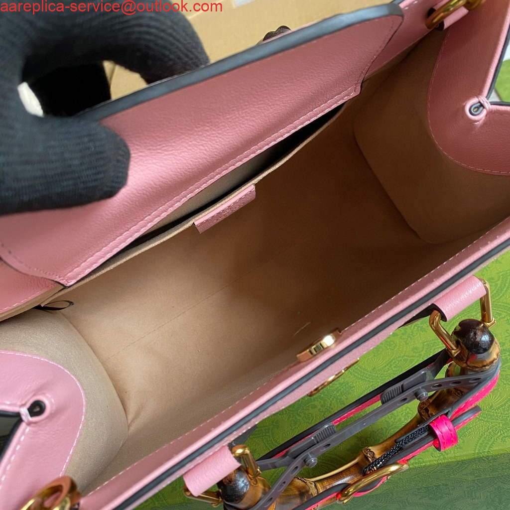 Gucci Diana small tote bag top handle bag 660195 Pink