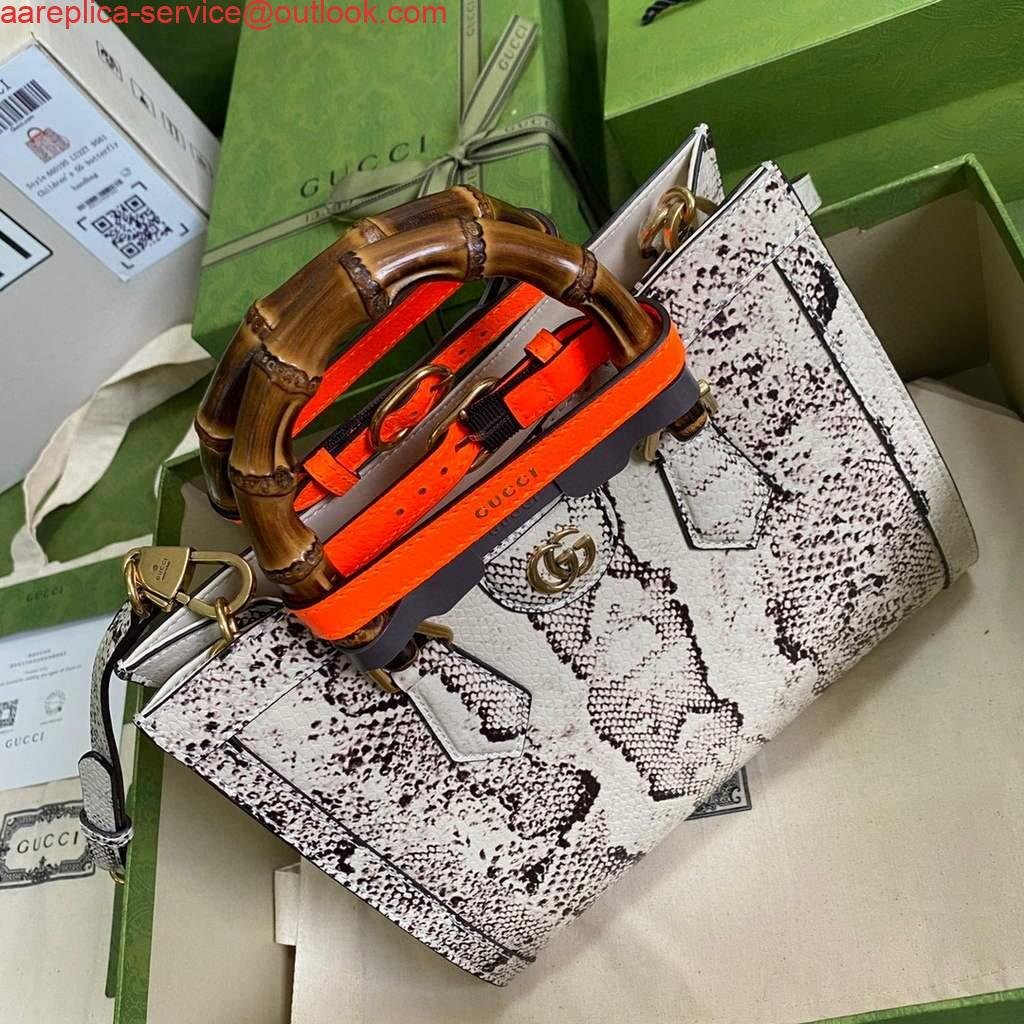 Gucci Diana small tote bag top handle bag 660195 Grey