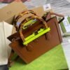 Gucci Diana small tote bag top handle bag 660195 Brown