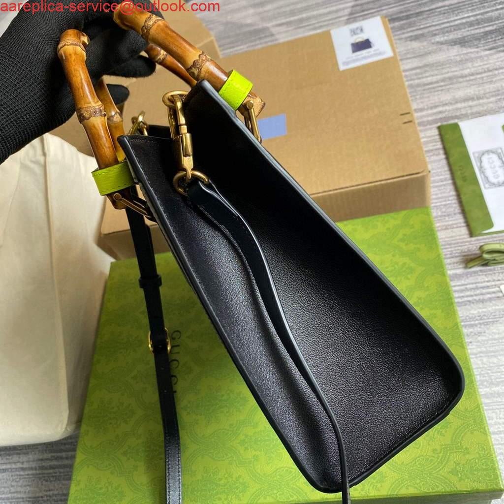 Gucci Diana small tote bag top handle bag 660195 Black