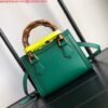 Replica Gucci Diana Mini tote bag top handle bag Gucci 655661 Green