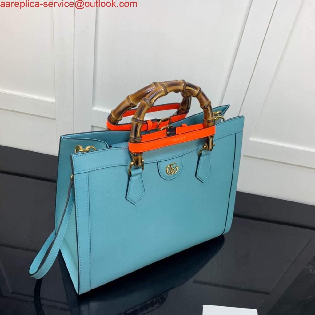 Gucci Diana medium tote bag Gucci 655658 Blue