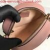 Replica Gucci 550154 GG Marmont Mini Round Shoulder Bag Light Pink