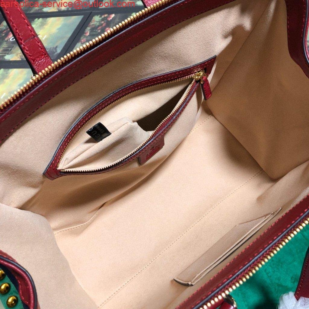 Replica Gucci 524537 Gucci Ophidia GG Medium Tote Shoulder Bag Navy blue