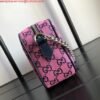 Replica Gucci 447632 GG Marmont Multicolour Small Shoulder Bag Purple
