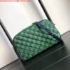 Replica Gucci 447632 GG Marmont Multicolour Small Shoulder Bag Green