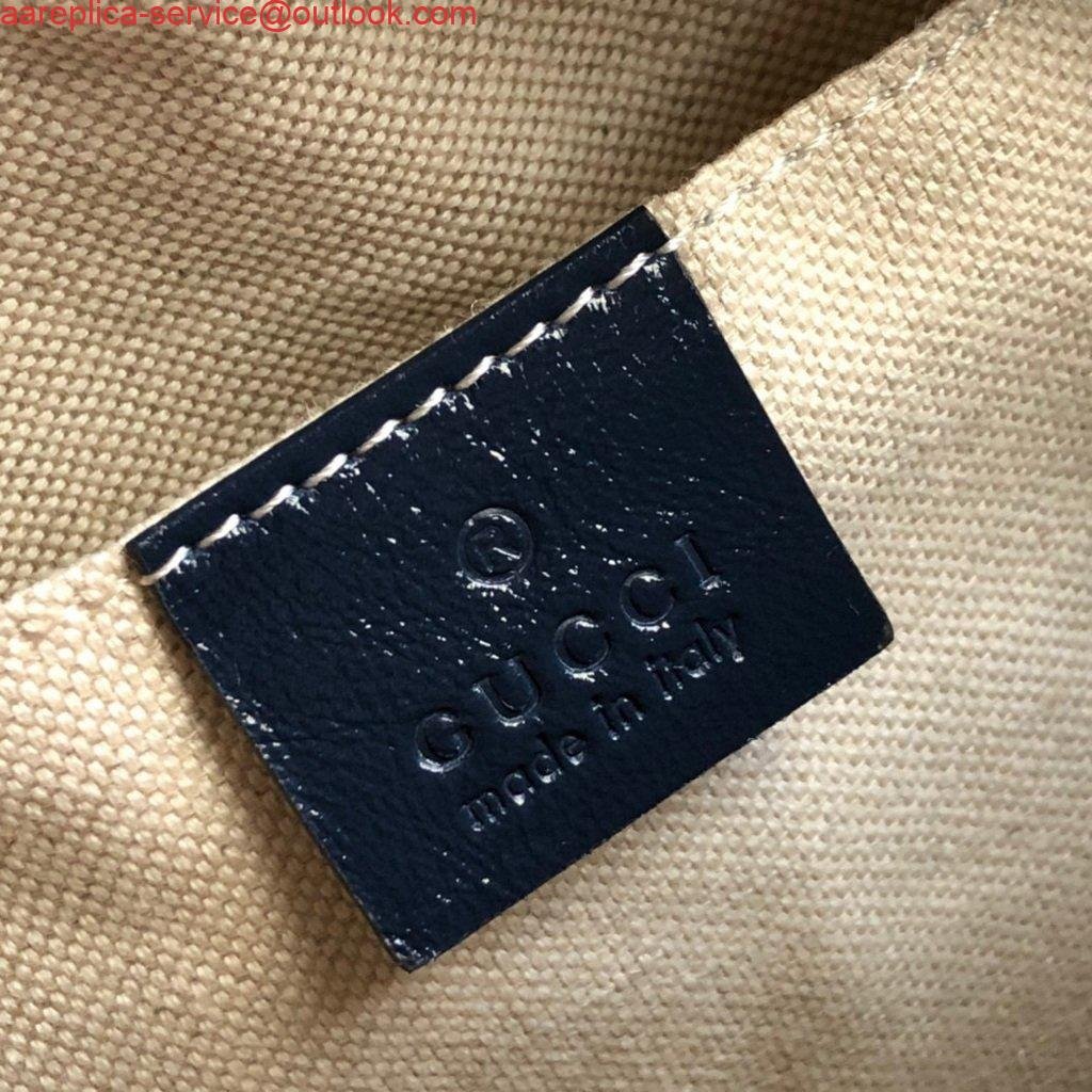 Replica Gucci 447632 GG Marmont Multicolour Small Shoulder Bag Green