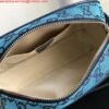 Replica Gucci 447632 GG Marmont Multicolour Small Shoulder Bag Blue
