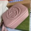 Replica Gucci 308364 Soho small leather crossbody-bags disco bag Pink