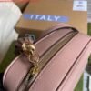 Replica Gucci 308364 Soho small leather crossbody-bags disco bag Pink