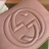 Replica Gucci 308364 Soho small leather crossbody-bags disco bag Pink