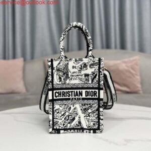 Mini Lady Dior Bag Red Cannage Lambskin