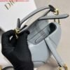Dior S5685 Micro Saddle Bag With Strap Scarlet Gray Goatskin